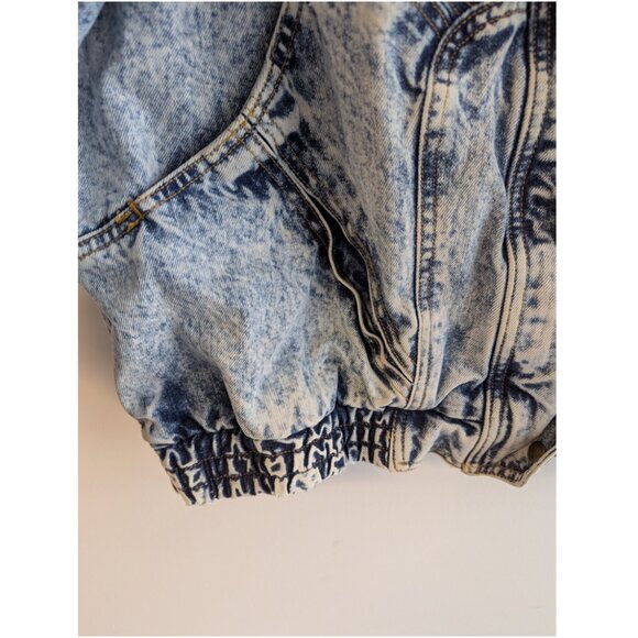 Vintage DEB Acid Wash Denim Jacket - Picture 3 of 10